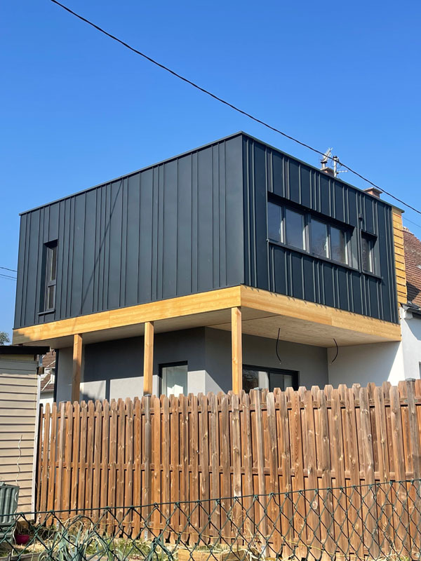 zinguerie Bonelli, exemple de projet de zinguerie