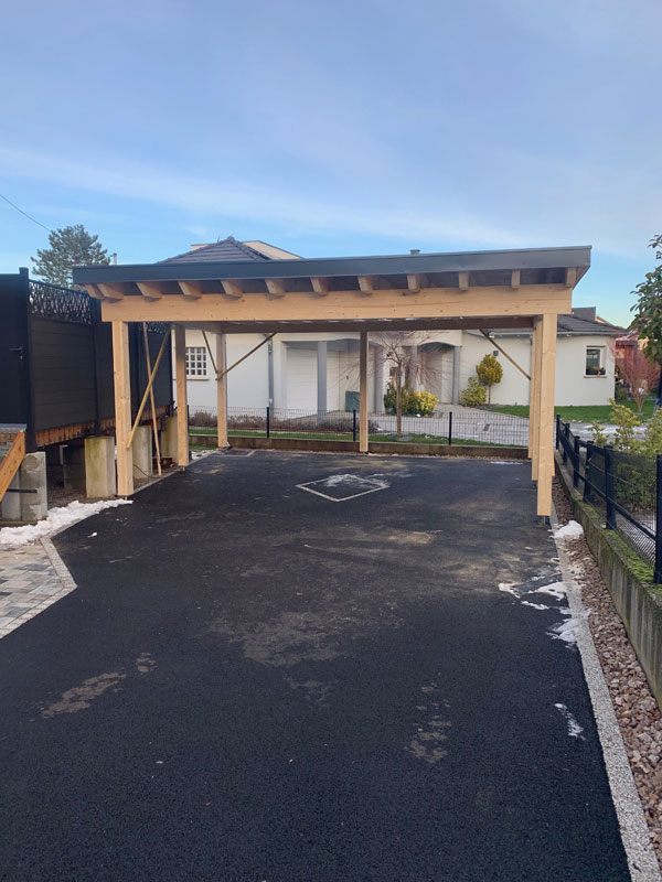 carport toiture aménagement bonelli