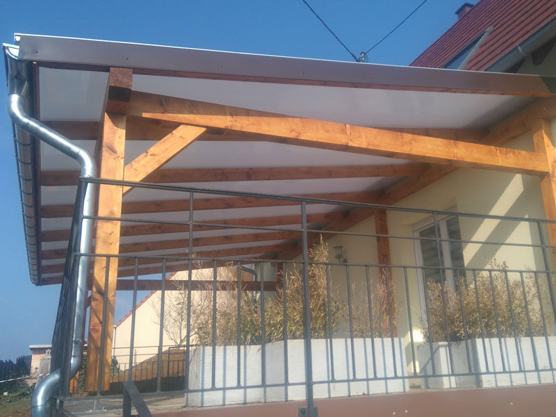 polycarbonate toiture aménagement bonelli