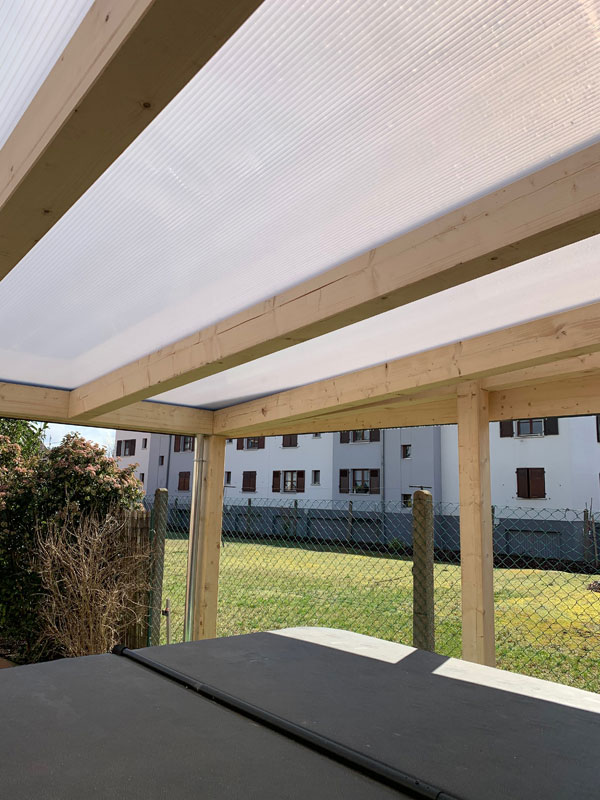 polycarbonate toiture aménagement bonelli