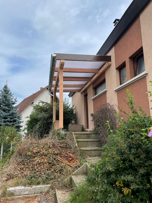 polycarbonate toiture aménagement bonelli